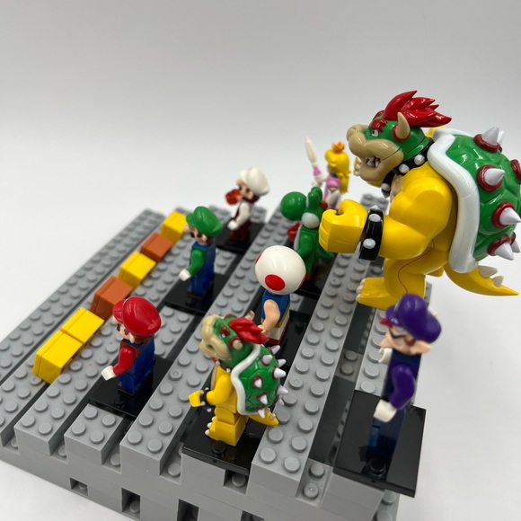 10 Super Mario Bros Custom Minifigures, Mini Figures, - Picture 2 of 14